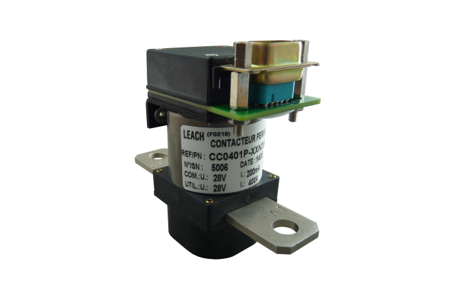 conductor (コンダクター) CC04**P - 400A / 28VDC / 1PST-NO(DM) /AUX - Leach international Europe