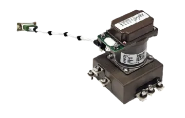 Electrical component with wires and connectors.