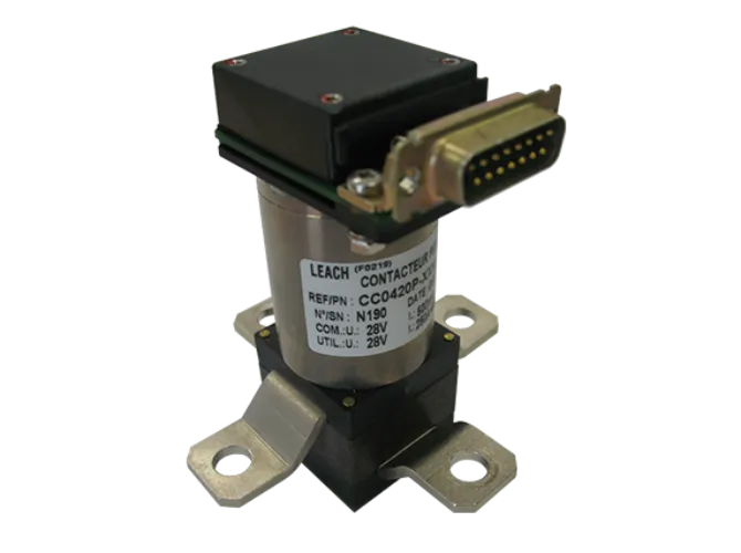 Leach relay contactor with connector.
