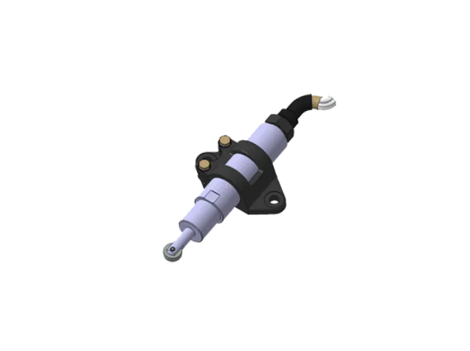 3D render of injector pump component