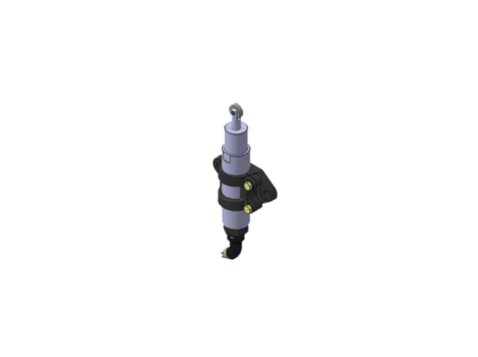 Illustration of a fuel injector component.